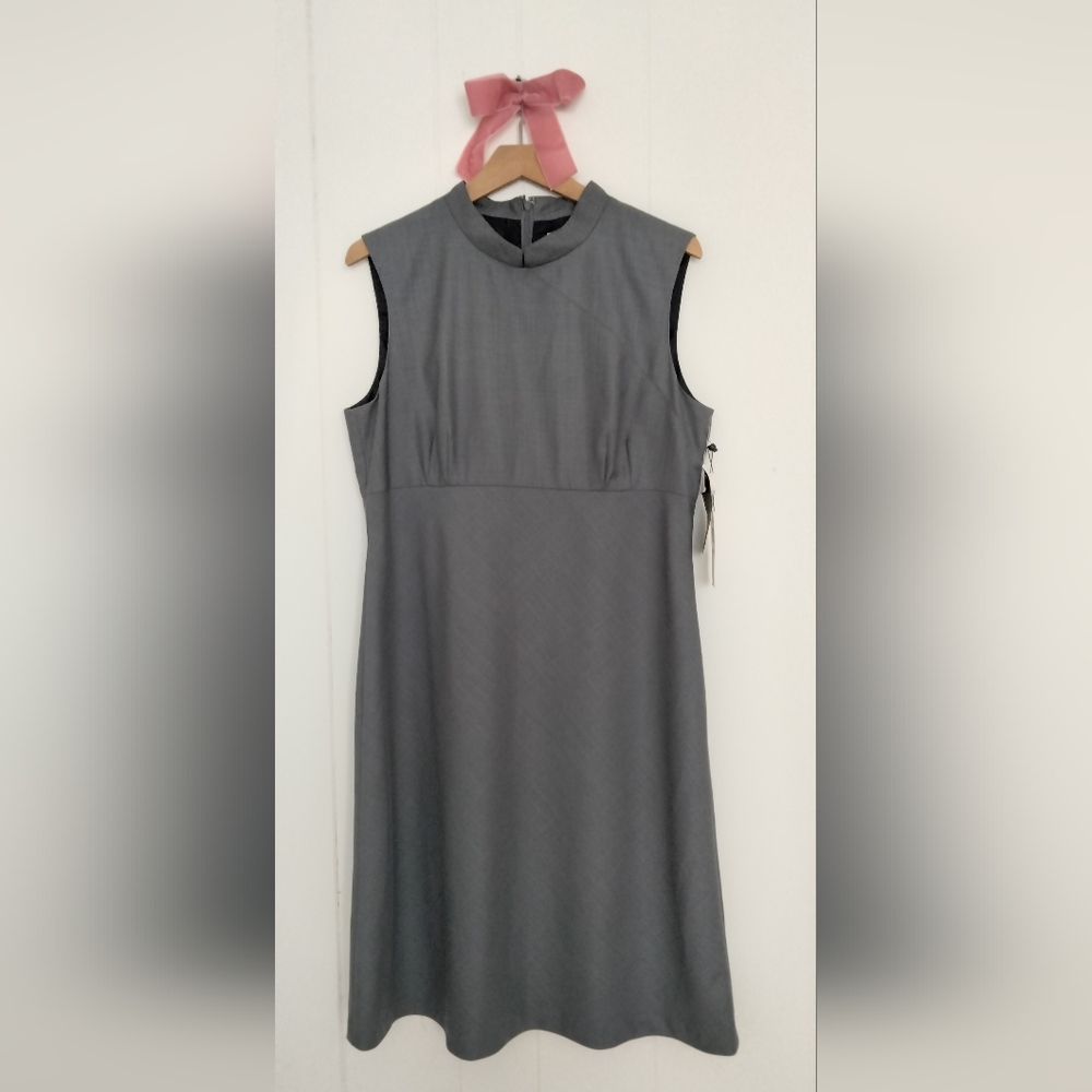 Calvin Klein mandarin collar dress